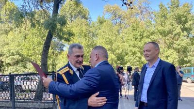 Ръководството на "Пирогов" участва в отбелязването на 177 г. от създаването на организираната пожарна дейност в България