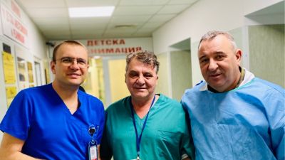 "Хиполенд" дари модерна апаратура за Клиниката по детска анестезиология и реанимация в "Пирогов"