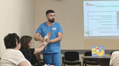 Успешно беше проведен пилотният курс по първа долекарска помощ при инциденти с възрастни в "Пирогов"