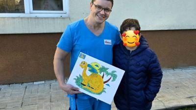 "Картина за спасителя" получи д-р Пашалиев в гр. Монтана