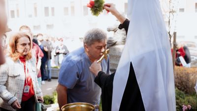 Патриахът благослови пироговци в Световния ден на здравето 7 април